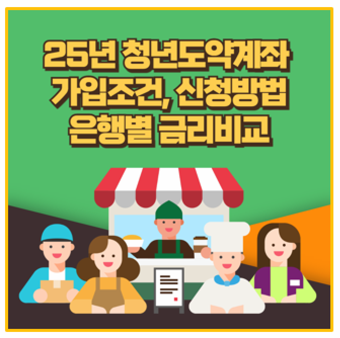  25년 청년도약계좌 신청 기간 가입조건 및 방법 은행별 금리 비교 가이드