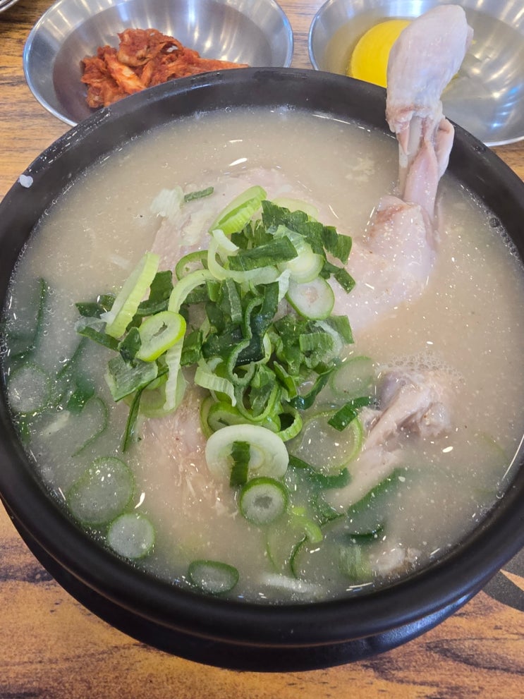 부산 출장간 남구청 앞 핵 맛집 언양 닭칼국수 닭곰탕, 경남지역 맛집 체인점(부산대연점)