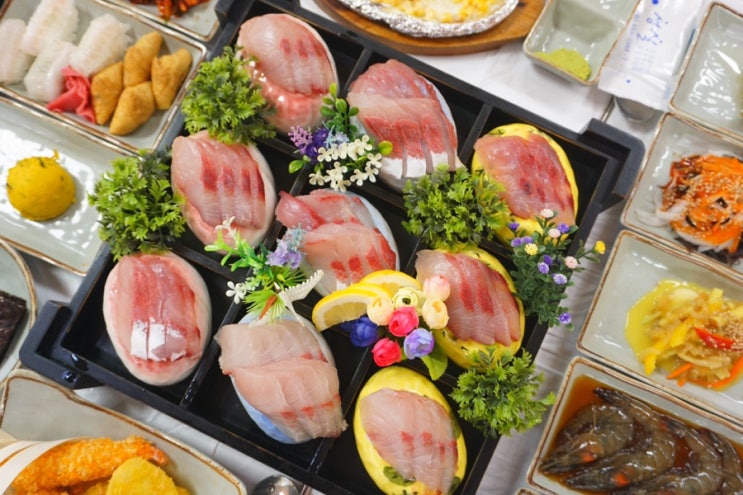  여수 수정동 방어 회 맛집 끝내주는 기름기