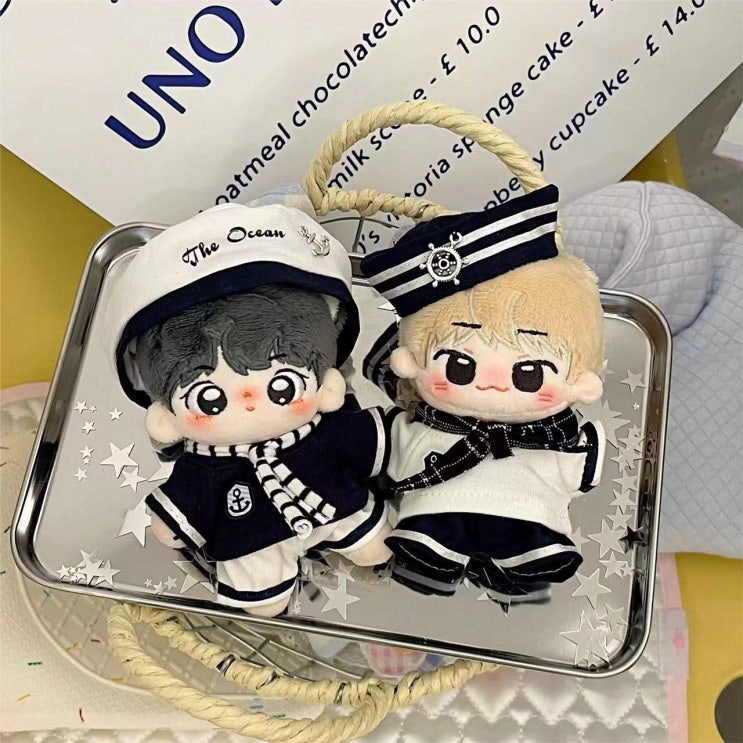  10cm 귀여운 선원 세트 인형옷