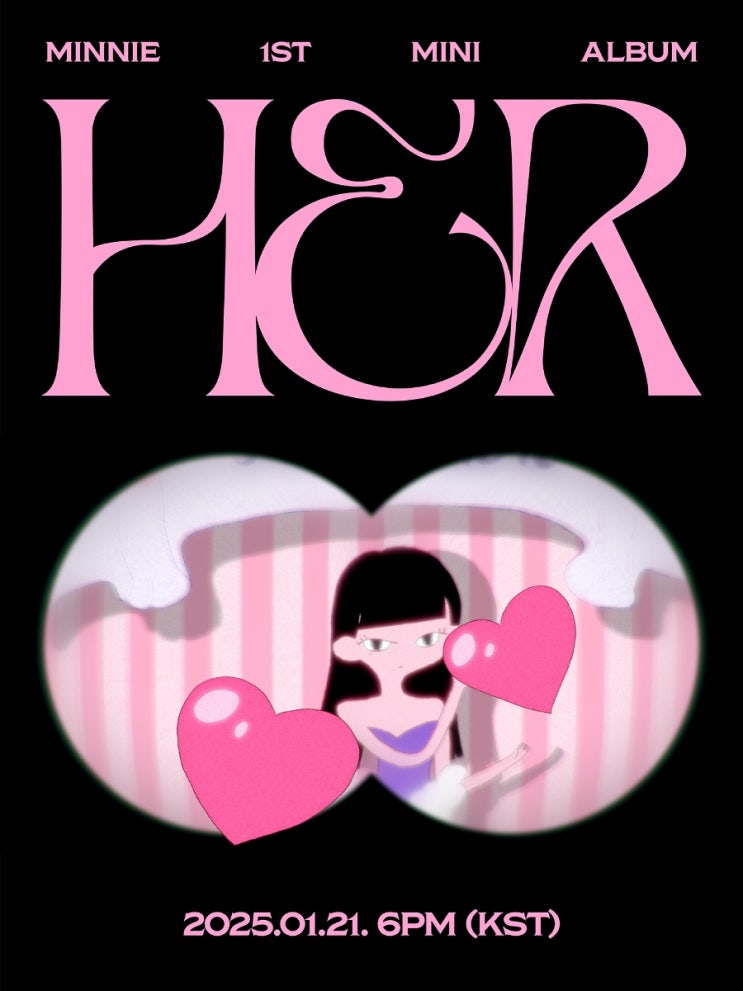 <b>민니</b>(MINNIE) 1st Mini Album [<b>HER</b>] 1월 21일 발매