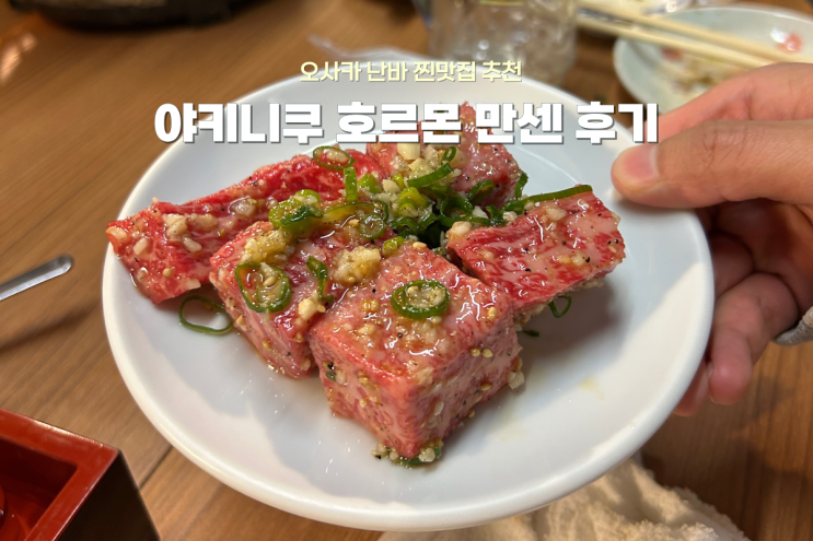  오사카 난바 현지인 찐맛집 추천: 야키니쿠 호르몬 만센 가격 정보와 솔직후기