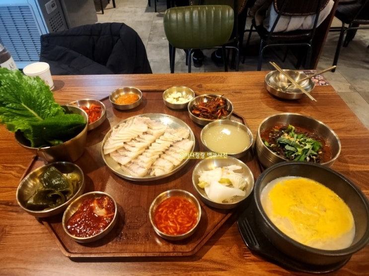  [경기 군포] ak플라자금정 마늘보쌈 금정역맛집 팔도만족 금정점