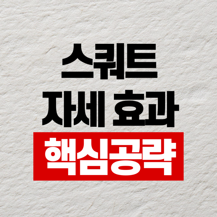  동래헬스장 스쿼트 자세 이렇게 해보세요