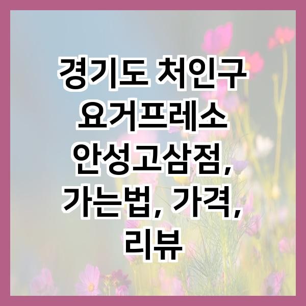 요거프레소 안성고삼점 사진 2