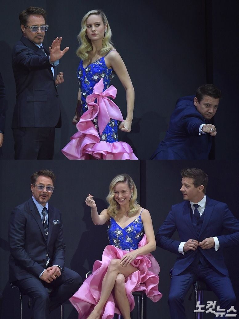 어벤져스:엔드게임' 브리 라슨 눈가 적신 팬 이벤트는? : 네이버 블로그, image size:777x1035