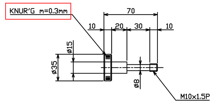  널링 규격 및 종류 그리고 사용법 [Knurling]
