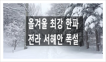 서울 올겨울 최강 한파 충청권, 전라권 제주도 폭설 대설 한파특보