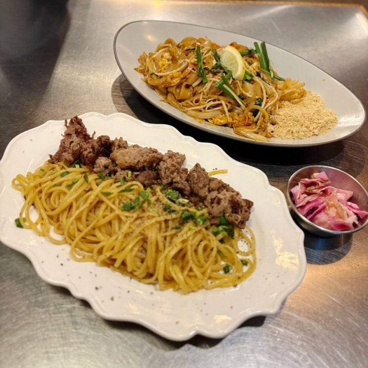  수원 행궁동 데이트 팟타이 맛집 미식가의 주방