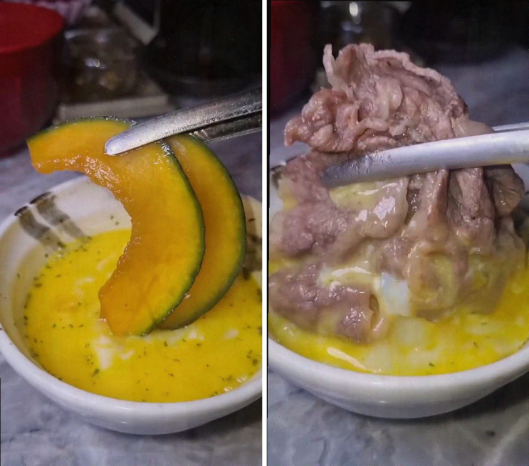  판교 맛집, 가족과 함께 특별한 엠오엠 한우 스키야키