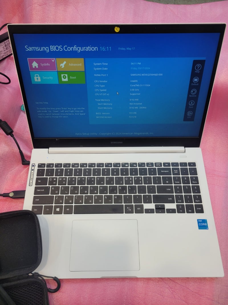 삼성 노트북 NT550XDA-KH39W 업그레이드(SSD 메모리) 완벽 가이드