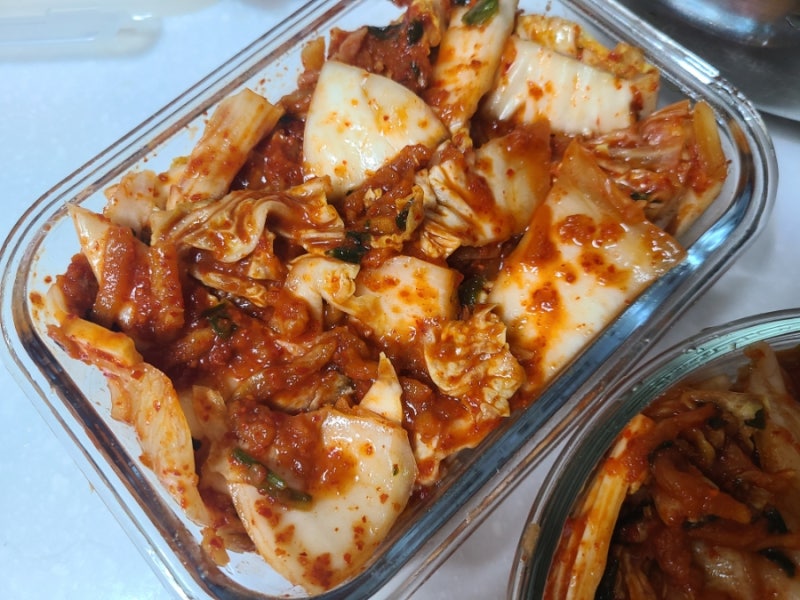 시원한 맛 조선호텔 포기김치 4kg 톡딜 내돈내산 후기