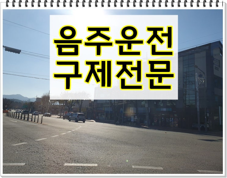  음주운전사고 신호대기 정차 중인 차 후미 추돌 경찰조사 반성문 탄원서 양형자료