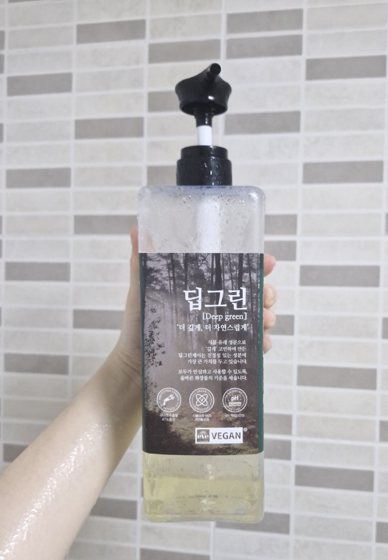 대용량 탈모샴푸 [제이숲 딥그린제이 어성초 샴푸] 내돈내산 후기