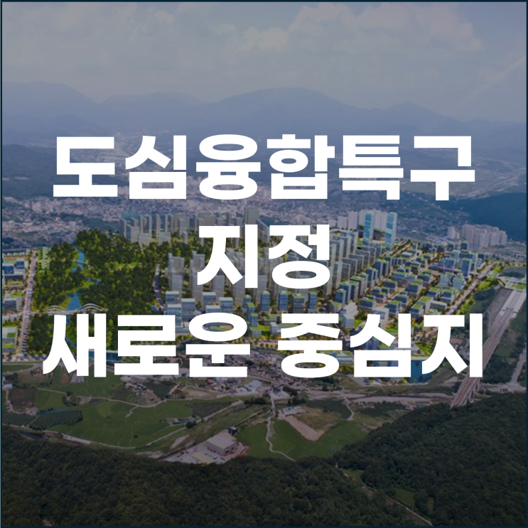  부산 대구 광주 대전 울산 도심융합특구 지정 판교형 테크노밸리 본격 착수