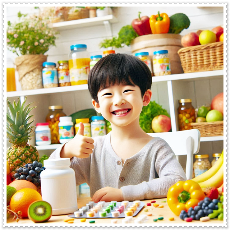 아기 칼슘 영양제 성장기를 위한 선택