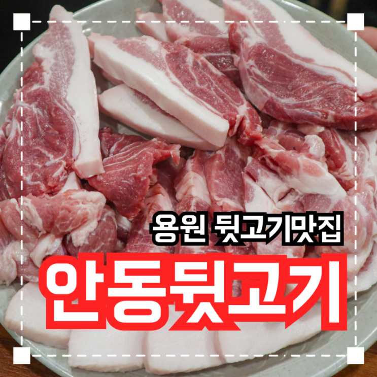  용원 뒷고기 맛집 '안동뒷고기'