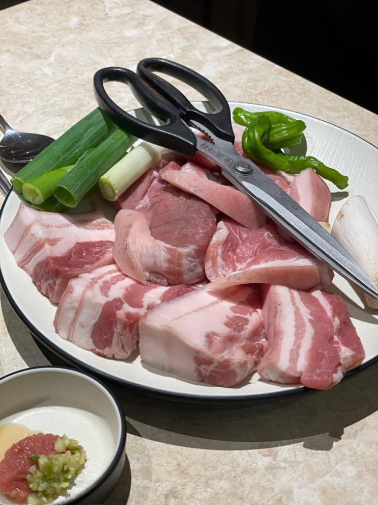  한남동 난축맛돈 흑돼지 푸른밤한남 용산 본점 후기