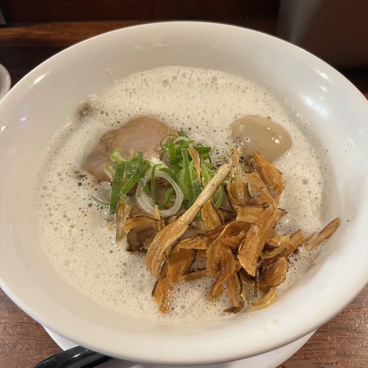  도미로 맛을 낸 라멘, 합정역 이리에 라멘