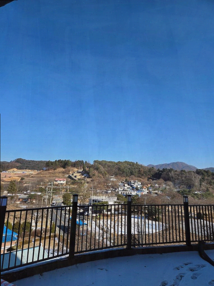  아름다운 겨울 경관과 즐거움이 가득한 비클래시 키즈풀빌라