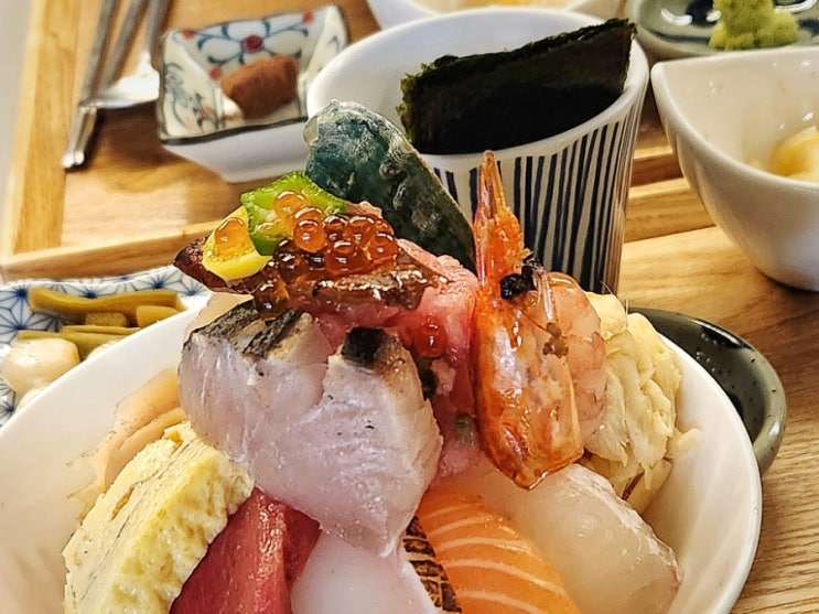 [공덕역 맛집] 공덕 오롯, 모던한 분위기에서 일식 요리를 즐길수있는 공덕 점심 맛집 (대흥역 술집, 공덕 이자카야, 공덕역 카이센동)