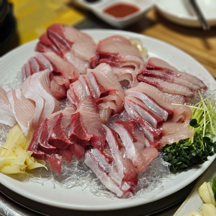  수지구청횟집 단언컨데 1티어, 방어찐맛집 바다횟집