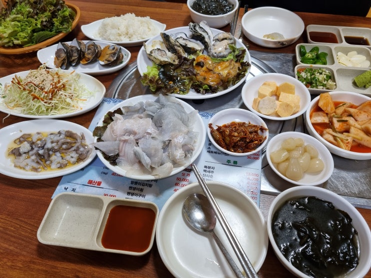  강화도백반기행 수남호 가성비 넘치는 3만원 코스로 즐기는 횟집