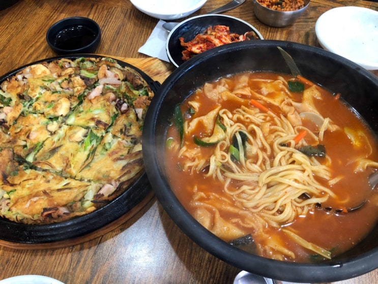  소래포구 칼국수 참소래칼국수 인천 논현동 맛집 킹정