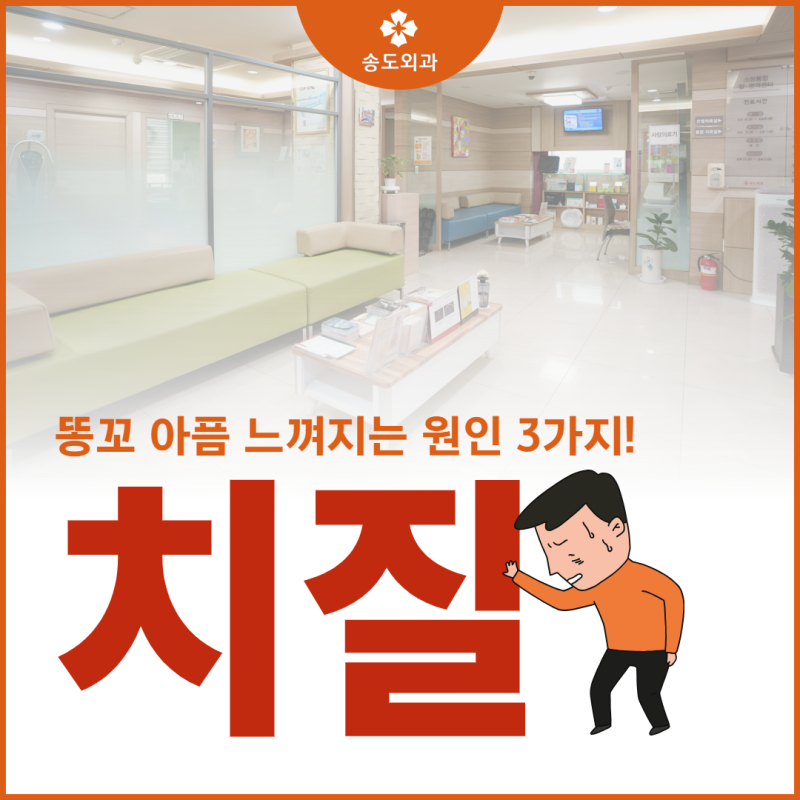세종시항문외과 똥꼬 아픔 느껴지는 원인 3가지