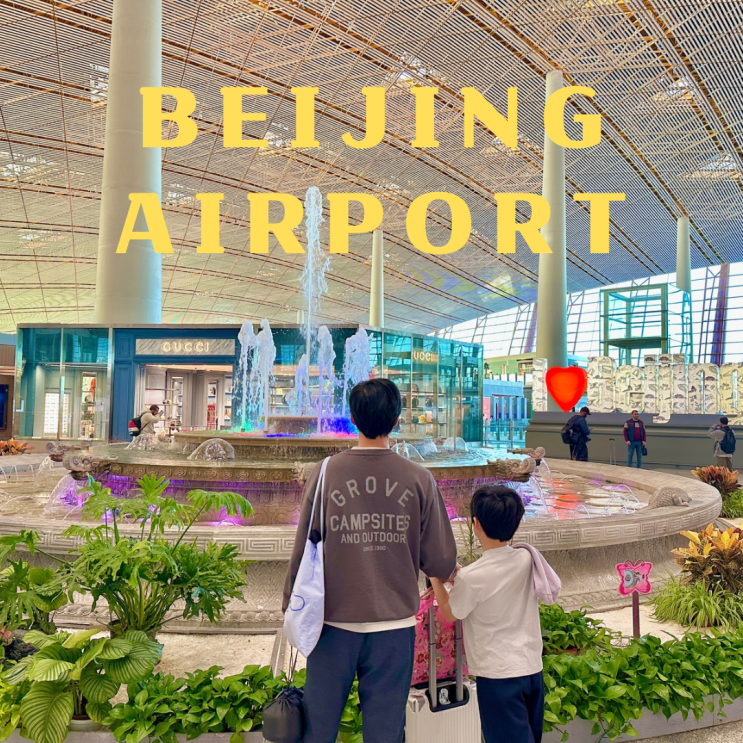  베이징 서우두 공항 E게이트 면세점 주류 추천 무비자 경유