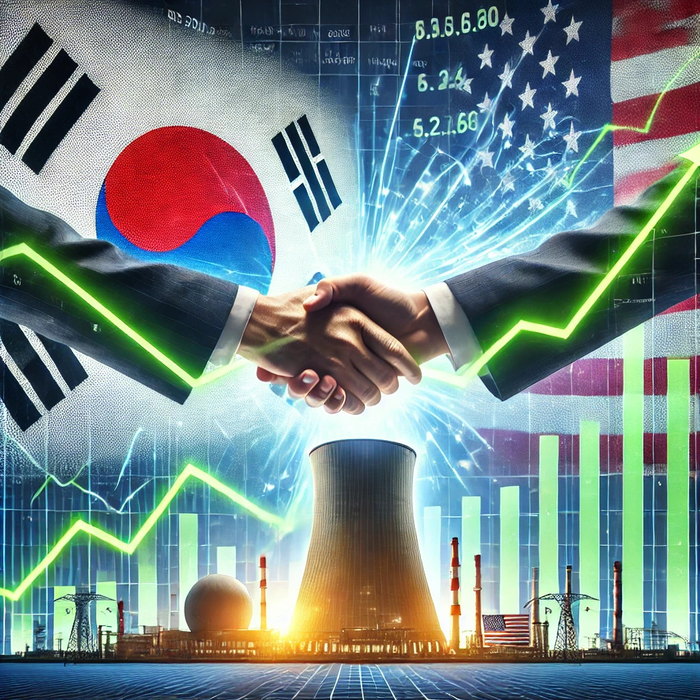 韓美 ‘원전 동맹’ 맺자 원자력株 모처럼 강세 韓美 ‘원전 동맹’ 맺자 원자력株 모처럼 강세