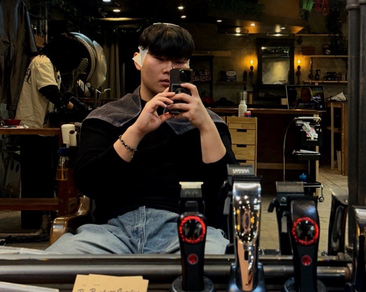  남자머리는 잠실바버샵 바버가든으로