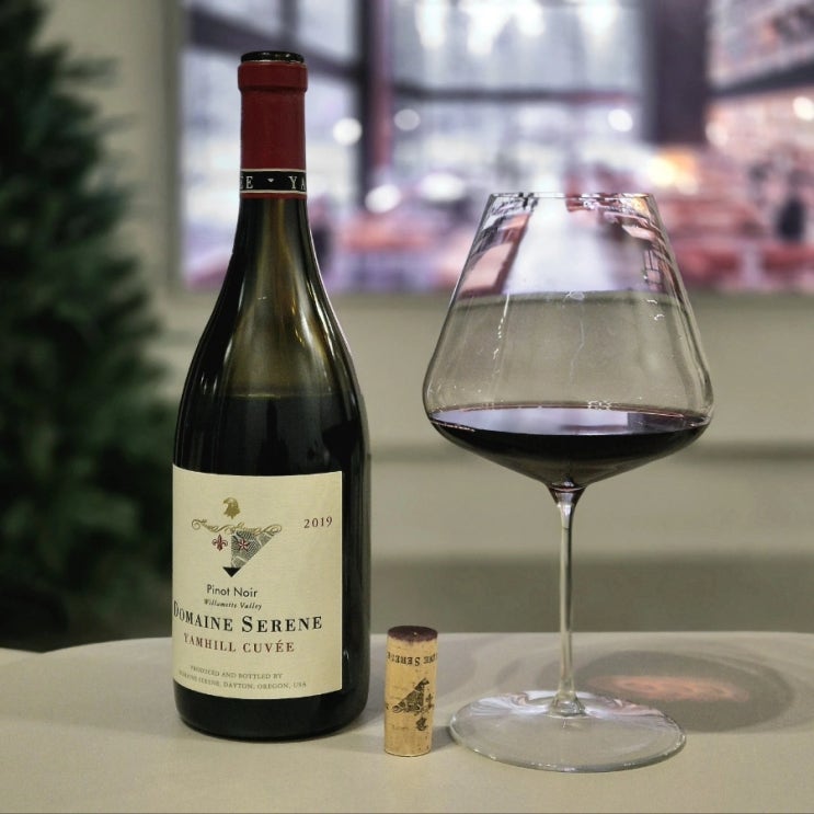  도멘 서린 얌힐 뀌베 피노 누아 (Domaine Serene Yamhill Cuvee Pinot Noir) 2019 와인 리뷰