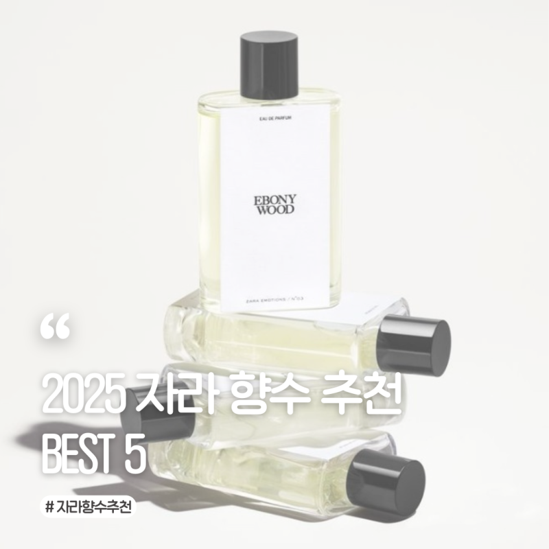 2025년 자라향수 추천 BEST5