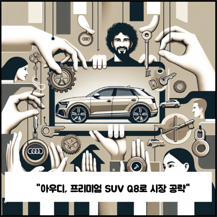  조명회사?아우디 Q8 25년형 페이스리프트 국내출시