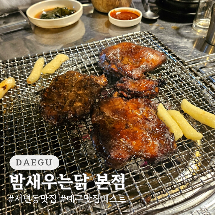  서변동 맛집 밤새우는닭 본점 대구 맛집 베스트