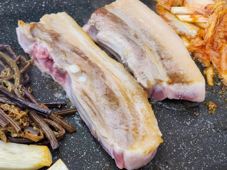  언제 먹어도 맛있는 오산맛집 제주삼겹살 산낙지구이 백록담