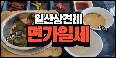  일산상견례 및 가족모임에 딱 맞는 '면가일세'