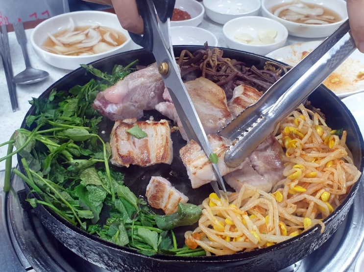  금천 시흥사거리 고기집 원다정 왕소금구이, 찐 블루리본 맛집!