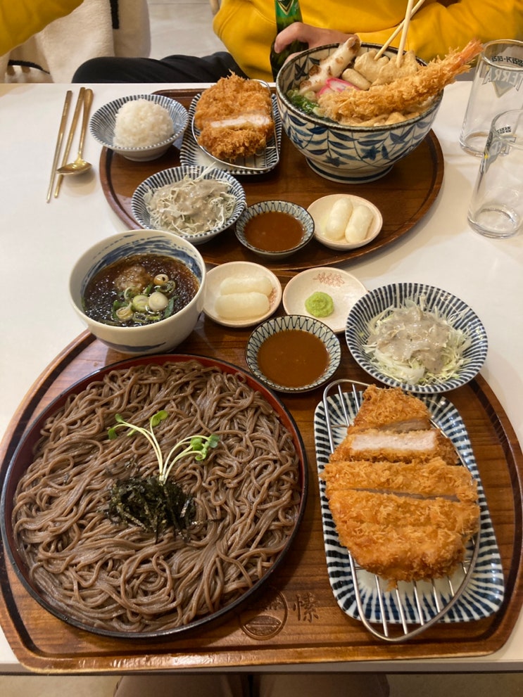  [하남 맛집 추천] 미사역 돈까스 백소정 하남미사점 (자루소바/에비텐어묵어동+돈카츠)