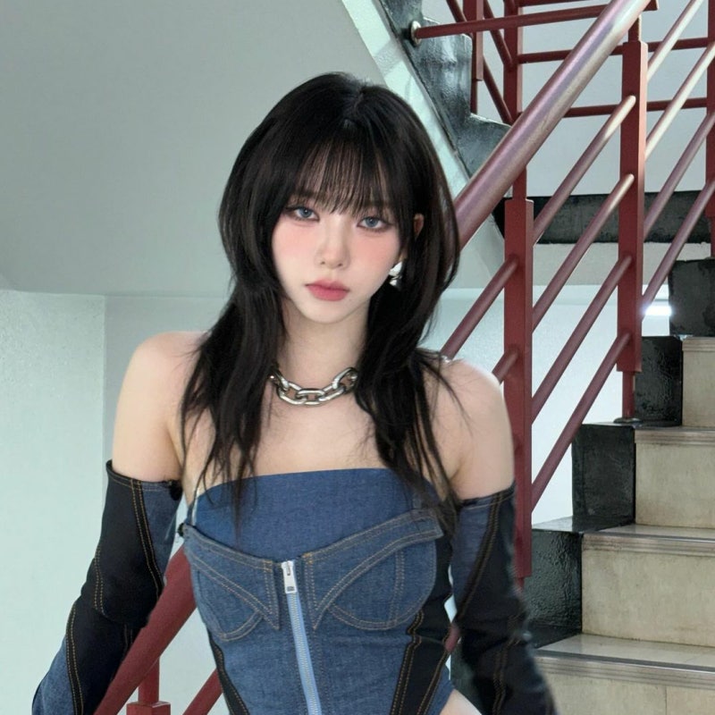 [2025년 헤어 트렌드] 에스파 카리나 헤어스타일 모음 (허쉬컷, 투블럭 허쉬컷, 히피펌, 바디펌....