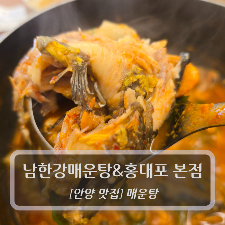  안양 맛집 :: 남한강매운탕&홍대포 본점 - 인덕원역술집 추천