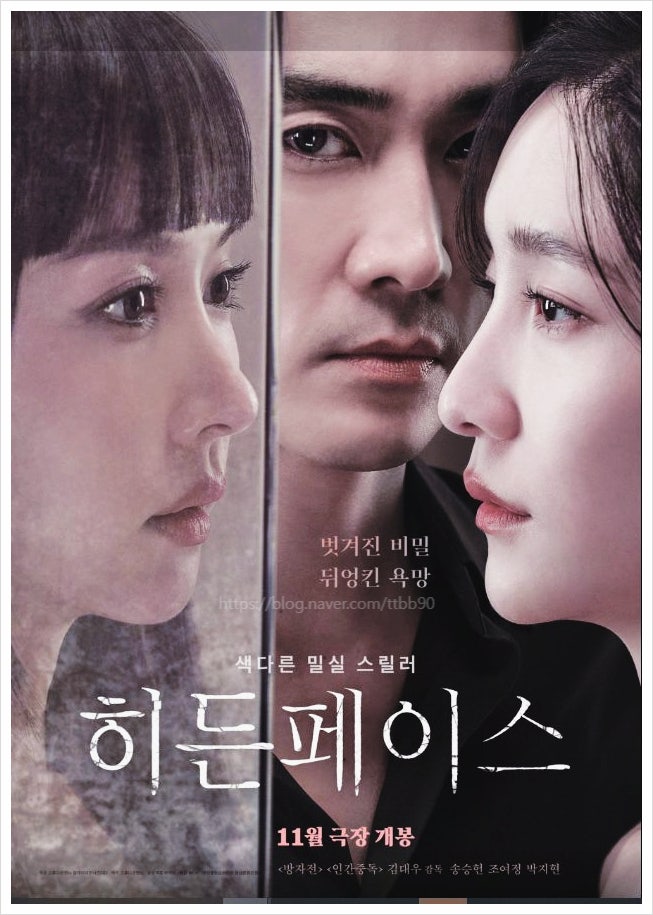  히든페이스 결말 해석 관람평 스토리 줄거리 미스터리 송승헌 조여정 박지현 원작 스릴러 밀실 리뷰 영화 반전