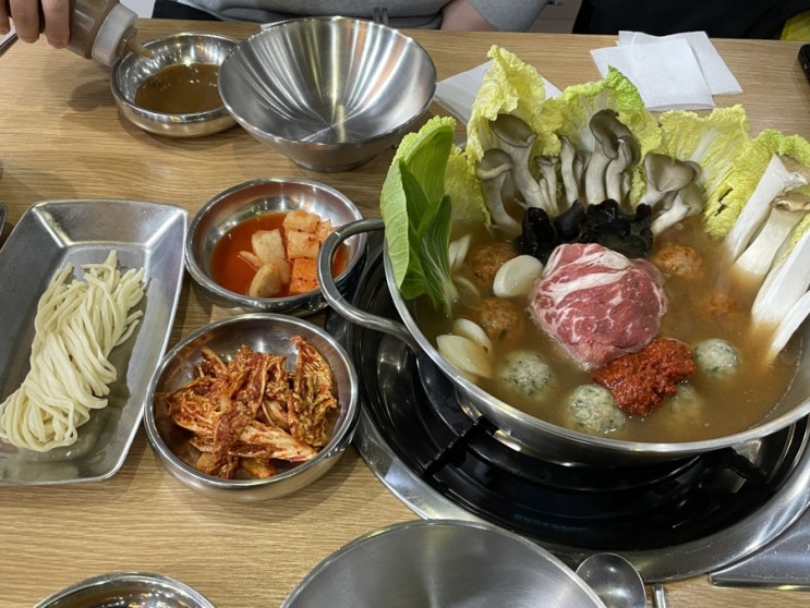  [중앙역/고잔동] 굴림샤브&콩국수, 만두 굴러가유~