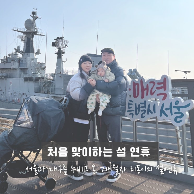  리동이 첫 설날, 서울할머니댁 그리고 대구할머니댁 나들이
