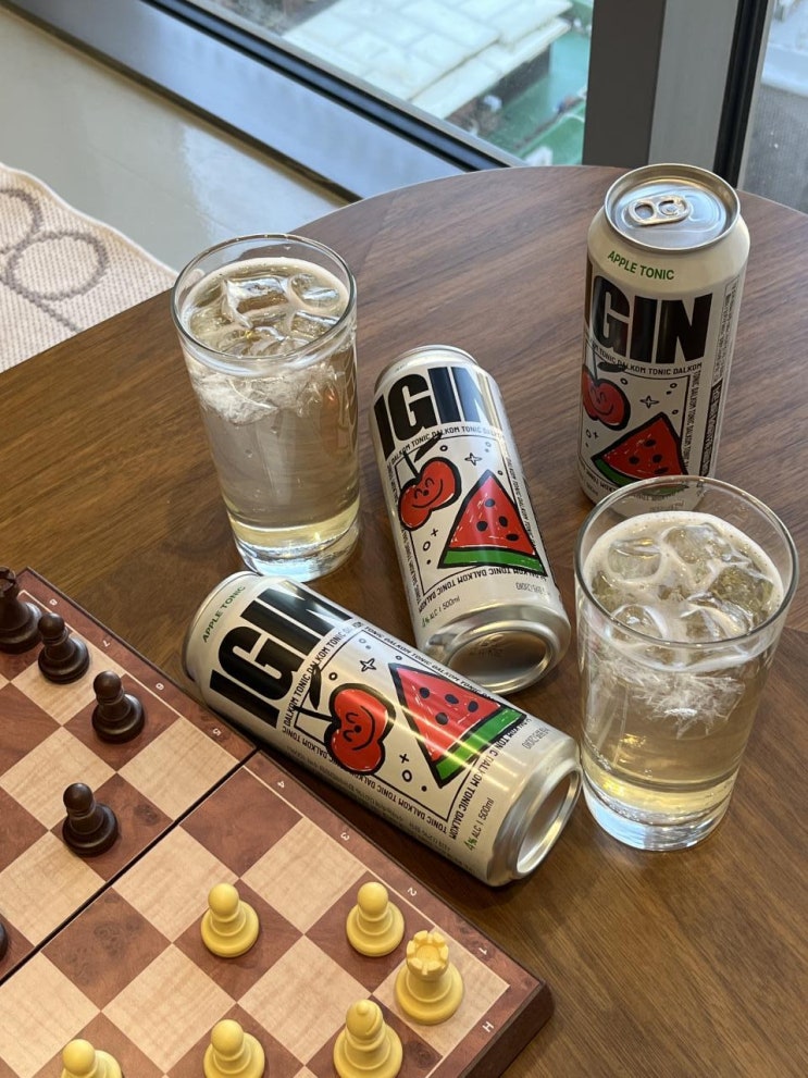  GS25에서 만나는 아이긴 애플토닉, 새로운 하이볼의 즐거움!