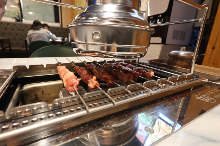  건대 도삭면 맛집 추천! 노산서 도삭면 세트 + 양꼬치, 여기 찐이다
