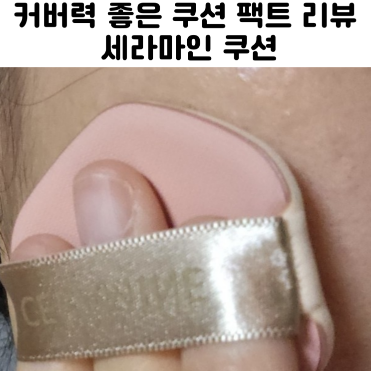  세라마인 쿠션팩트 리뷰