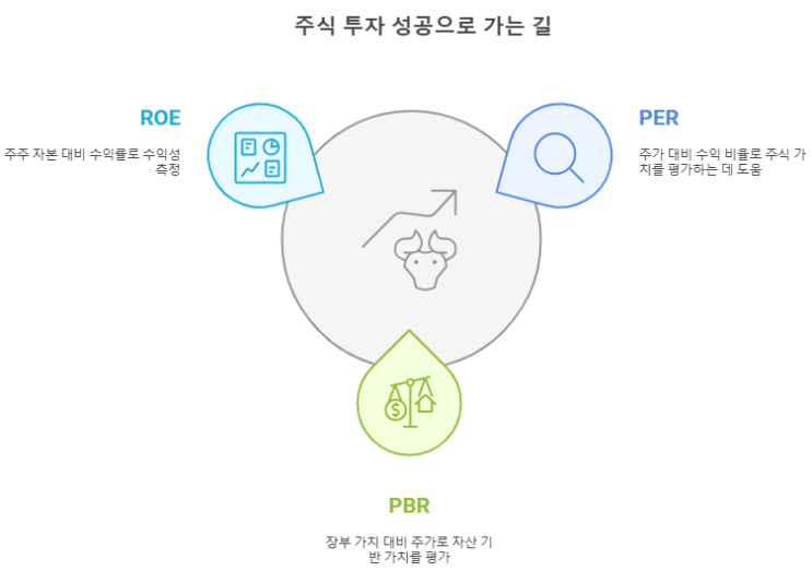  주식 재무제표 쉽게 이해하기: ROE, PER, PBR  완벽 가이드