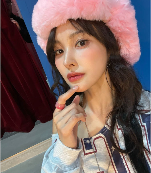 카라 박규리, 꽁꽁 싸맸어도 아주 예뻐
